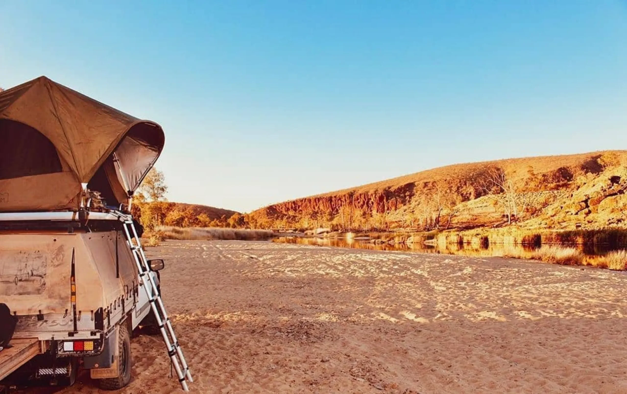 public campsites, Larapinta