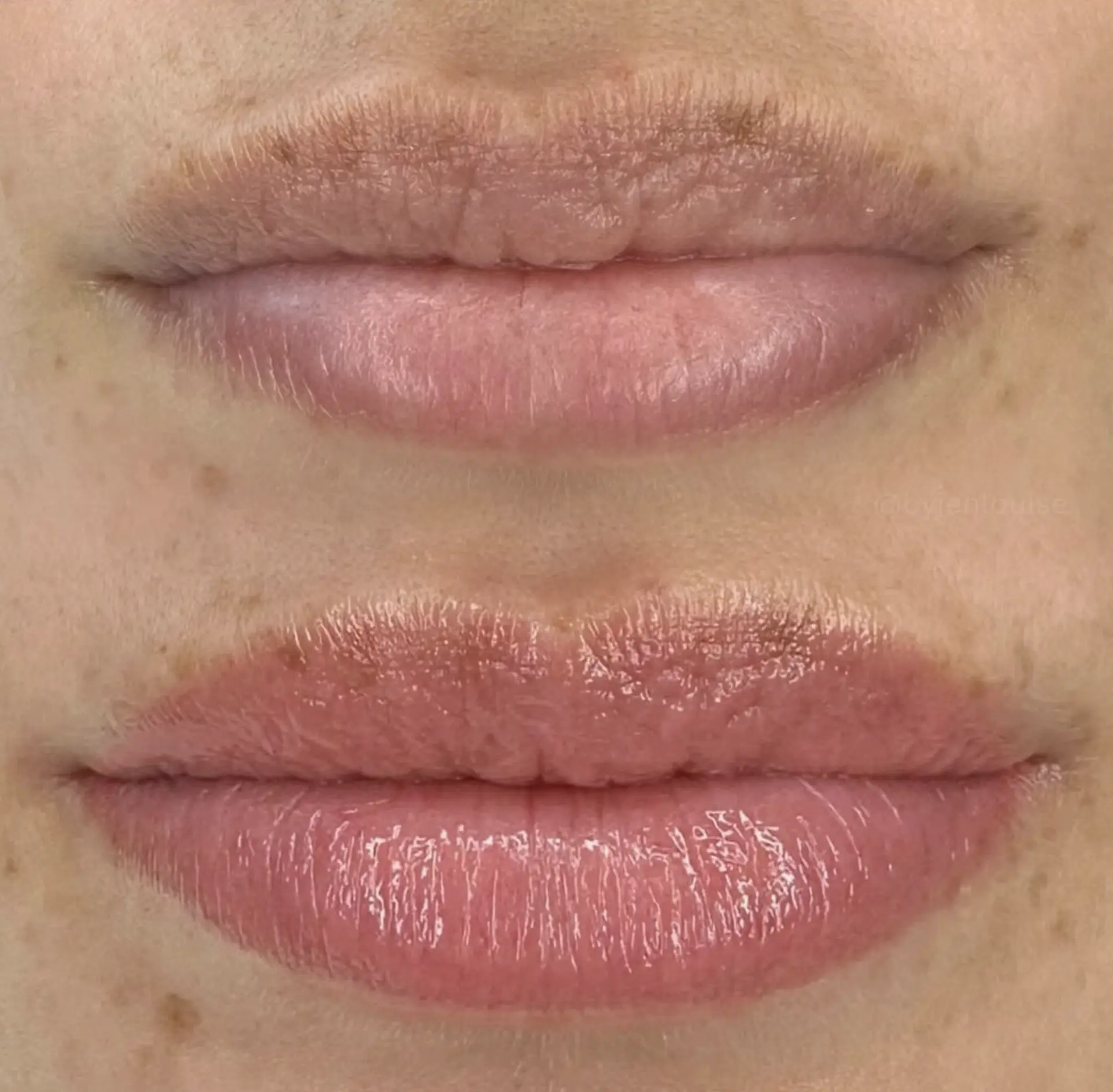 semi permanent lip tattoo