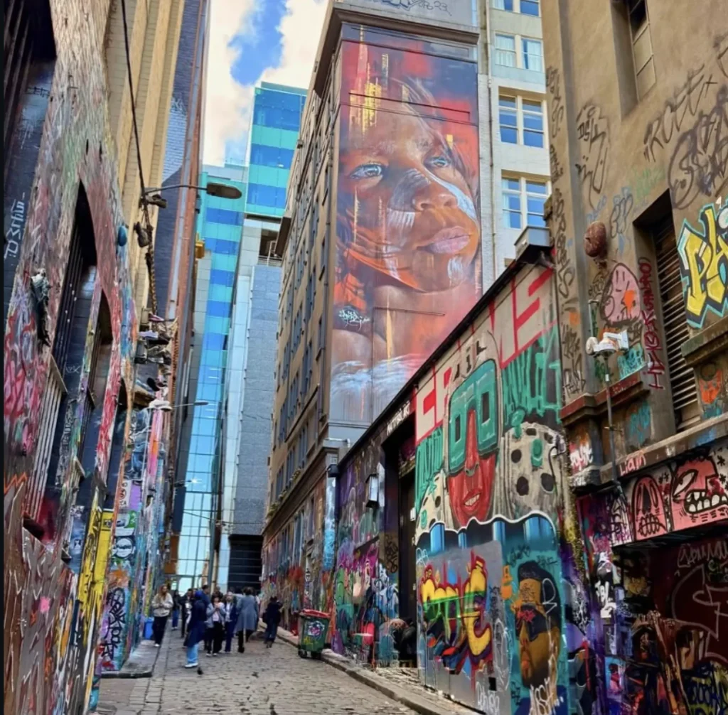 Hosier Lane over to AC